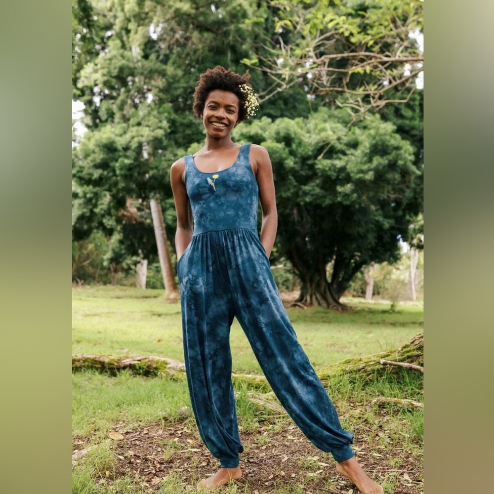 EUC Purusha People Dandelion Genie Jumpsuit M